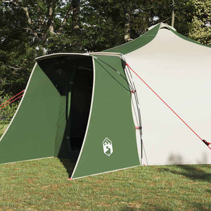 Tipi Zelt Grün mit Dach