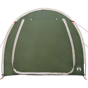 vidaXL Abri de vélo avec toit de rangement Vert 218 x 156 x 180 cm