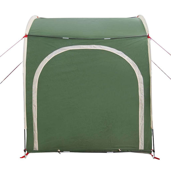 vidaXL Abri de vélo avec toit de rangement Vert 218 x 156 x 180 cm