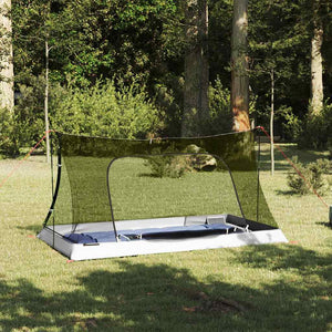 Schwarzes Innenzelt mit Netz, 220 x 128 x 110 cm