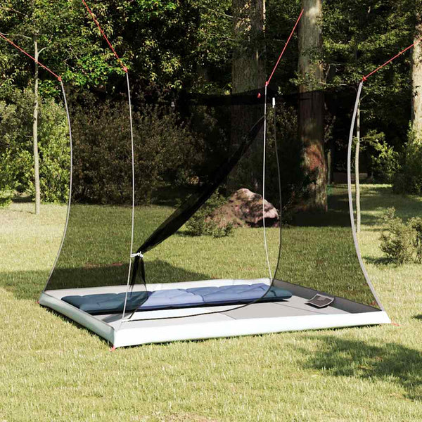 Schwarzes Innenzelt mit Netz, 206x188x175 cm
