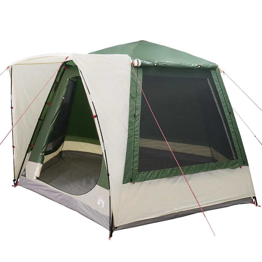Campingzelt Hütte Grün 420x420 cm