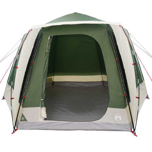 Campingzelt Hütte Grün 420x420 cm