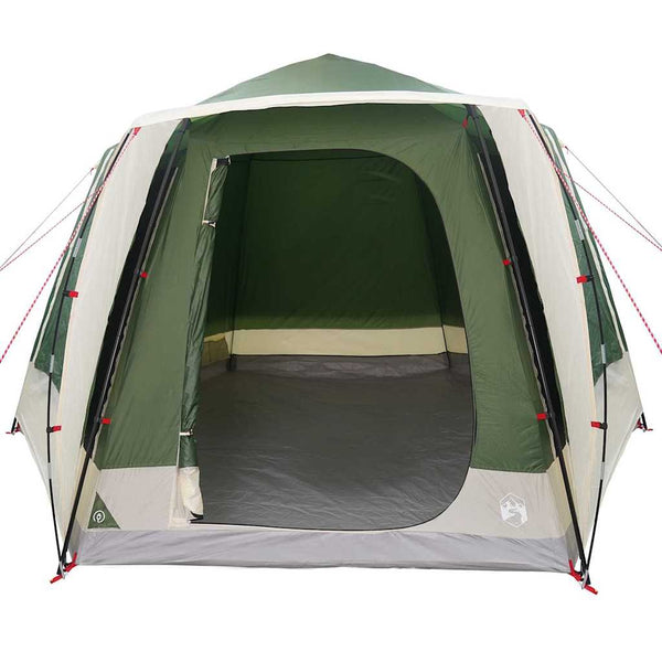 Campingzelt Hütte Grün 420x420 cm