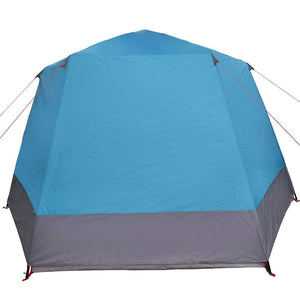 Blaues Campingzelt mit Dach 420x420x227cm
