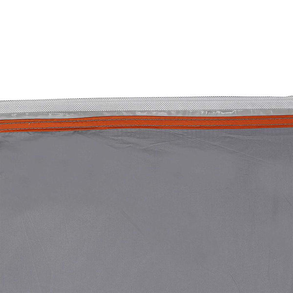Wasserdichte Campingplane 240x300cm Grau/Orange