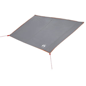 Wasserdichte Campingplane 240x300cm Grau/Orange