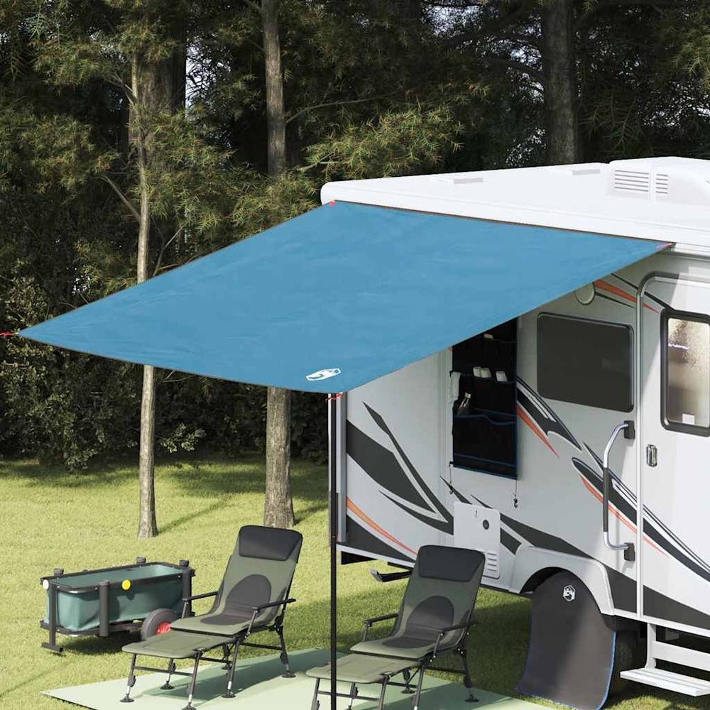 vidaXL Bâche imperméable avec toit Bleu 240 x 350 cm