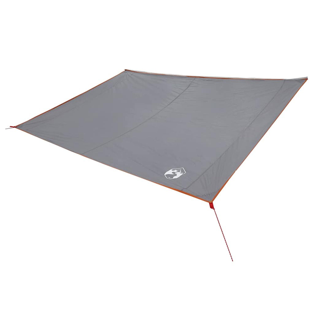 Wasserdichte Camping Plane Grau/Orange 240x350cm