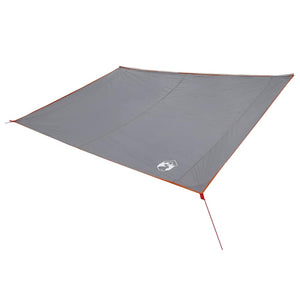 Wasserdichte Camping Plane Grau/Orange 240x350cm