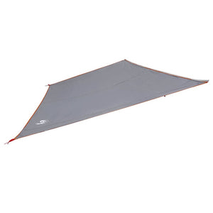 Wasserdichte Camping Plane Grau/Orange 240x350cm