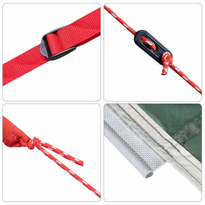 Wasserdichtes Camping Tarp mit Dach
