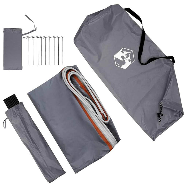 Wasserdichtes Camping Tarp mit Dach