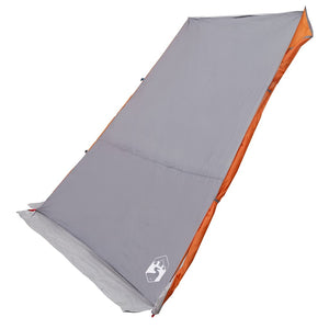 Heckklappenzelt Grau & Orange