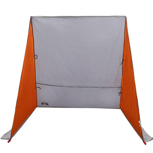Heckklappenzelt Grau & Orange