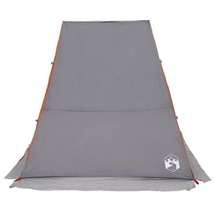 Heckklappenzelt Grau & Orange