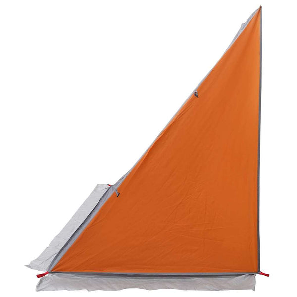 Heckklappenzelt Grau & Orange