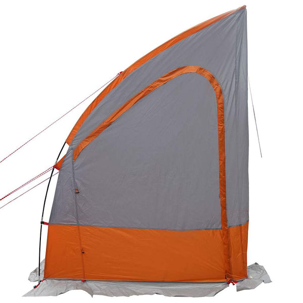 Heckklappenzelt Grau/Orange 194x180x210cm