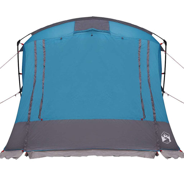 Heckklappenzelt Blau mit Dach