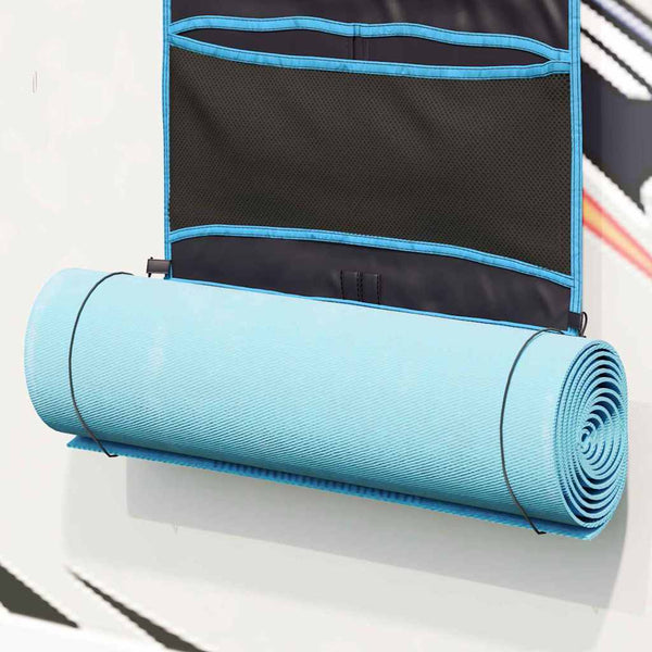 Camping Aufbewahrungstasche, 125 cm, Schwarz/Blau