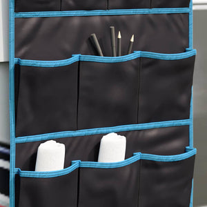 Camping Aufbewahrungstasche, 125 cm, Schwarz/Blau
