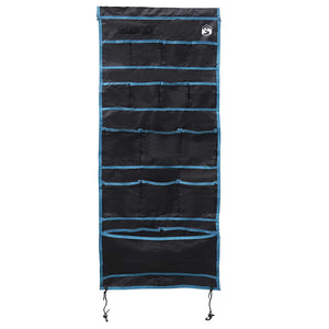 Camping Aufbewahrungstasche, 125 cm, Schwarz/Blau