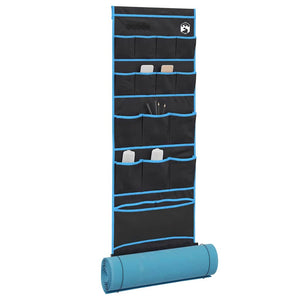 Camping Aufbewahrungstasche, 125 cm, Schwarz/Blau
