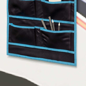 Oxford Aufbewahrungstasche Schwarz/Blau 63,5x40cm