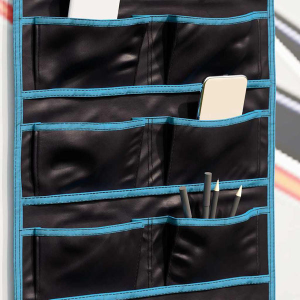 Oxford Aufbewahrungstasche Schwarz/Blau 63,5x40cm