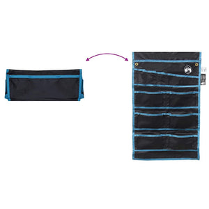 Oxford Aufbewahrungstasche Schwarz/Blau 63,5x40cm