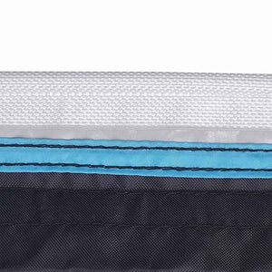Aufbewahrungstasche Schwarz Blau 140x43cm