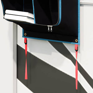 Aufbewahrungstasche Schwarz Blau 140x43cm