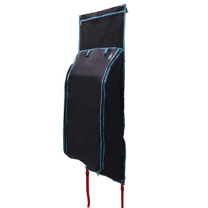 Aufbewahrungstasche Schwarz Blau 140x43cm
