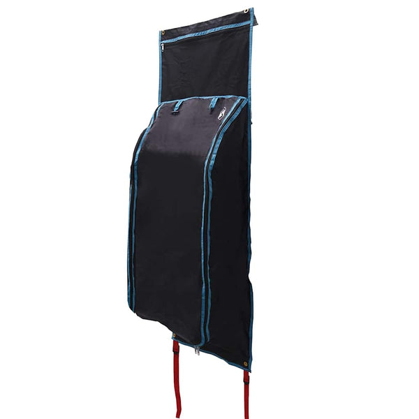 Aufbewahrungstasche Schwarz Blau 140x43cm