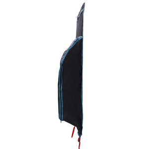 Aufbewahrungstasche Schwarz Blau 140x43cm