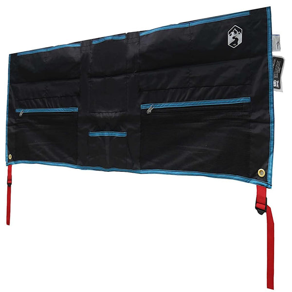 Oxford Aufbewahrungstasche Schwarz/Blau 98x47cm