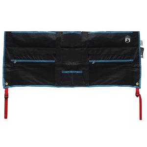 Oxford Aufbewahrungstasche Schwarz/Blau 98x47cm