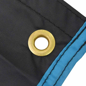 Radkappe Schwarz Blau 108x76cm Oxford