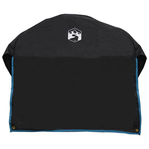 Radkappe Schwarz Blau 108x76cm Oxford