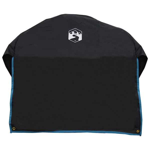 Radkappe Schwarz Blau 108x76cm Oxford