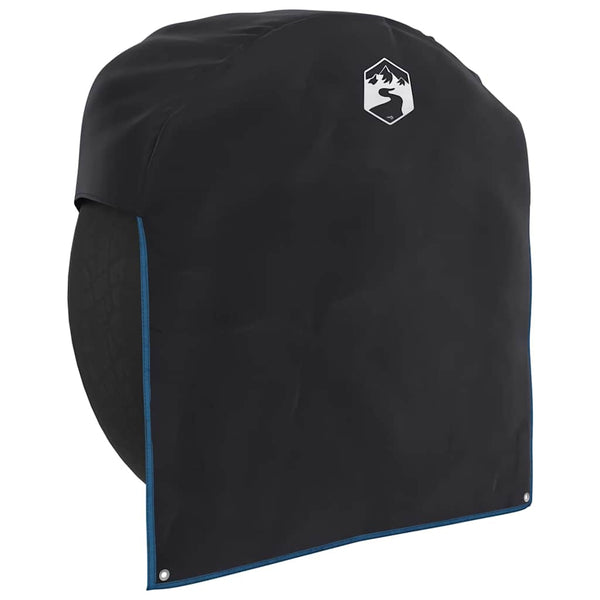 Radkappe Schwarz Blau 108x76cm Oxford
