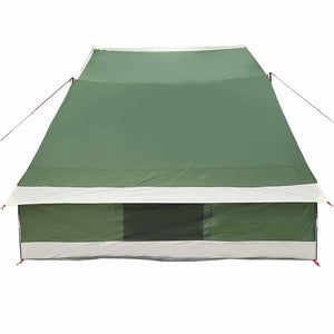 Campingzelt mit Dach und Stauraum, Grün
