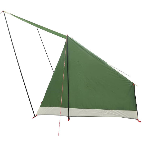Campingzelt mit Dach und Stauraum, Grün