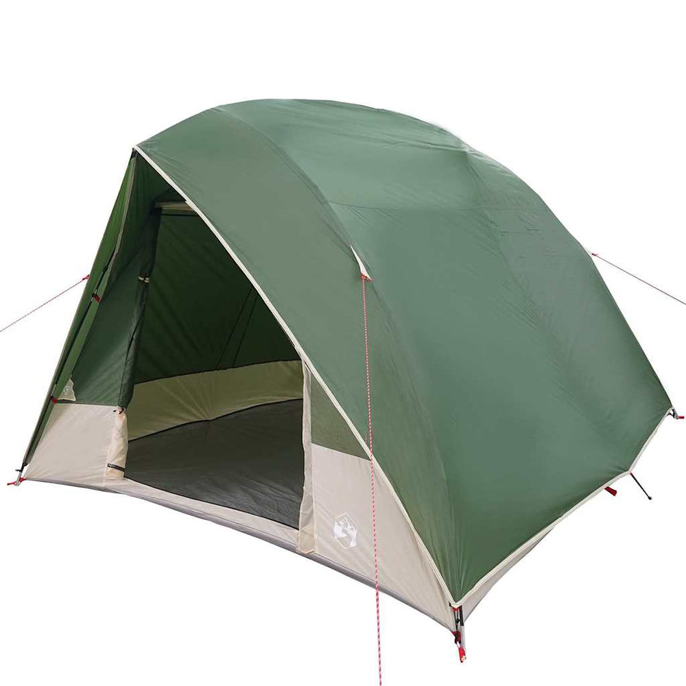 Campingzelt mit Dach und Stauraum Grün