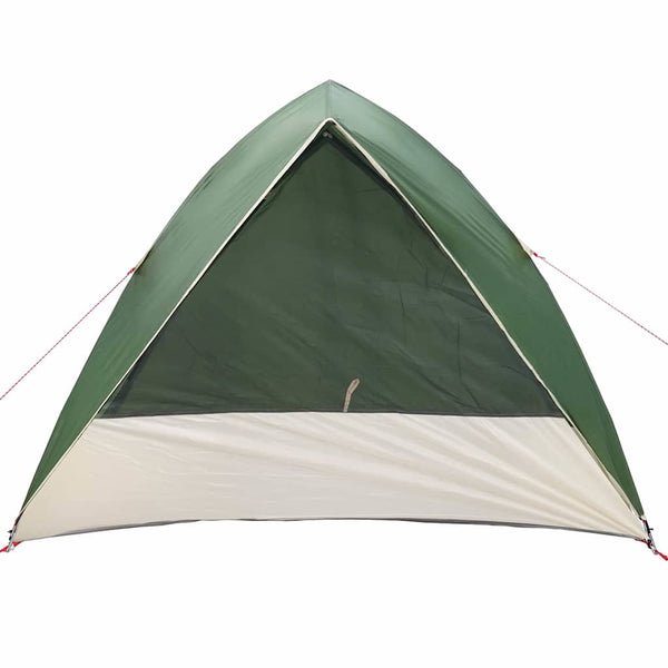 Campingzelt mit Dach und Stauraum Grün