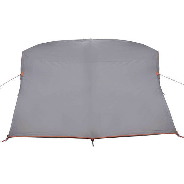 Campingzelt mit Dach Grau/Orange 320x275x190cm