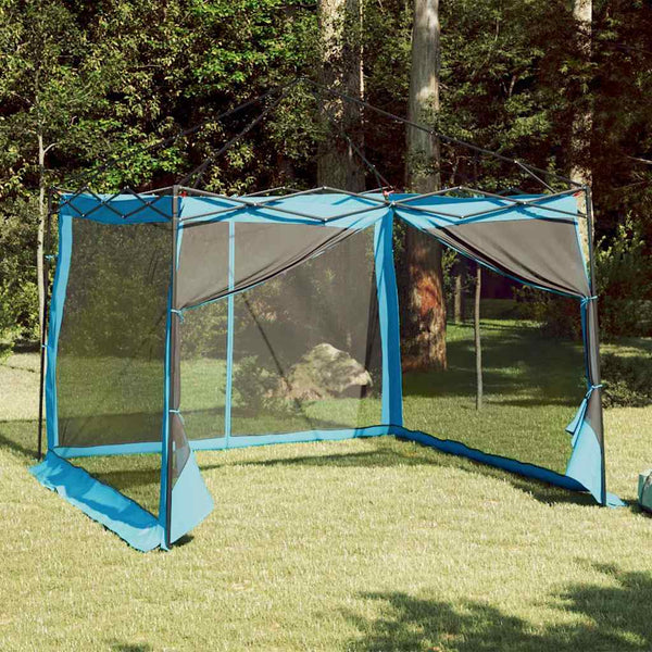 Blaues Innenzelt mit Dach 303x303x196cm
