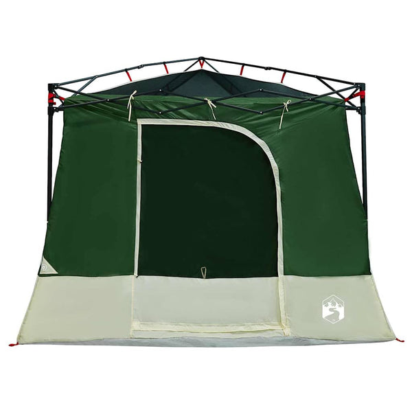 Grünes Innenzelt mit Dach & Stauraum
