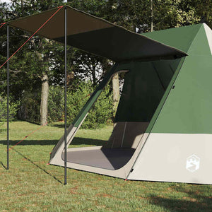 Geräumiges Campingzelt mit Dach Grün