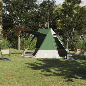 Geräumiges Campingzelt mit Dach Grün